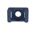 Kabelbinderhalter, Blau, Polypropylene, Packung à 100 Stück