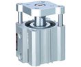 Pneumatic Guided Cylinder, 20mm, 500mm/s, 120 ... 1MPa, Bore Size 12mm, M5