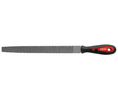 200mm, Bastard, Rasp Cut, Flat Engineers File With Soft-Grip Handle