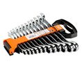 Spanner Set, Combination Ratchet, 12pcs