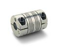 Ruland Beam Coupling, 25mm Outside Diameter, 10mm Bore, 38.1mm Length Coupler