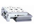 Pneumatic Guided Cylinder, 10mm, 500mm/s, 150 ... 700kPa, Bore Size 6mm, M3