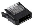 3M 4-Way IDC Connector Plug for Cable Mount, 1-Row, 32.0VAC, 3A, Contacts - 4, Rows - 1