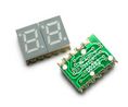 HDSM-291C Broadcom 2 7 Segment LED Display, Anode 7.5mcd 7 mm Röd