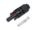 Zonnecelconnector, Aansluiting, 2.59mm, 30A, 1.5kV, Krimp