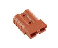 Battery Connector Housing, Plug, 50A, Red, Poles - 2