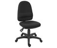 Fabric Office Chair, Black