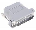 D-Sub-Adapter, RJ45-Buchse - D-Sub-Stecker, 25-polig