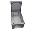 Wall Box 175x80x57mm Die-Cast Aluminium Alloy Silver IP66