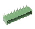 Steckbarer Klemmenblock, Rechter Winkel, 15A, 300V, Raster - 5.08mm, Pole - 8, Packung à 10 Stück