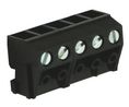 Kretskortskopplingsplint, THT, 10A, 5mm, Poler - 5, Paket med 10 delar