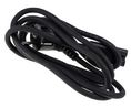 IEC Device Cable DE/FR Type F/E (CEE 7/7) Plug - IEC 60320 C15 2m Black