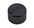 Potentiometer Knob, Aluminium, Black, 22mm