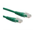 Patchkabel, RJ45-Steckverbinder - RJ45-Steckverbinder, Cat 6, U/UTP, 500mm, Grün