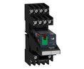 Miniature Plug-in Relay with LED RXM, 4CO, AC, 24V, 6A, Schroefaansluiting