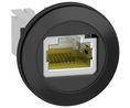 Panel Feed-Through Connector, RJ45 Socket - RJ45 Socket