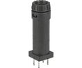 Fuse Holder 5 x 20 mm 10MOhm 250V 10A Black Thermoplastic PCB IP40