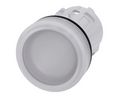 White Pilot Light Head, 22mm Cutout SIRIUS ACT Series