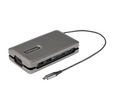 Docking Station, USB-C Plug, Bus-Powered, 100W, Ports Total 6