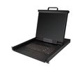 KVM Console with Interchangeable Adapter, 19" (48 cm), 1280 x 1024, 5:4, US English, QWERTY