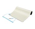 Antistatikmatte für den Schreibtisch mit 2 m Erdungskabel, klein, DIS_ESDMatMaterial_LOV, 300 x 460mm, beige