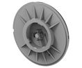 Connector- en sensormodulebasis met ventilator voor straatverlichting