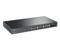 Ethernet-switch, RJ45-porter 24, 1Gbps, Layer 2-administrert