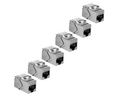 Patch Panel Keystone Jack, RJ45 Socket, Pack of 6 pieces