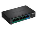 PoE Switch, Unmanaged, 1Gbps, 32W, RJ45 Ports 5, PoE Ports 4