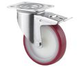 Tente Braked Swivel Castor Wheel, 350kg Capacity, 200mm Wheel