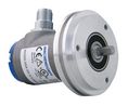 Rotary Encoder 16384 PPR 32V 8000min<sup>-1</sup> Synchro Flange IP65 / IP67 Cable Connection, 2 m WDGN