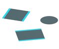Thermal Graphite Sheet Rectangular 1800W/mK 297x210x0.037mm