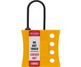 ABUS Yellow 4-Lock Plastic Lockout Device4.76 mm