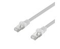 Taoglas TEC11, 6 ft, White, Cat6a Premium Ethernet Cable Screened Polyvinyl Chloride Sheath, White