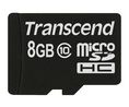 Memory Card, microSD, 8GB, 20MB/s, Black