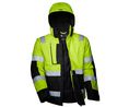 Alna Black, Yellow, White, Green Women Hi Vis Winter Jacket, L