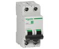 Schneider Electric Multi 9 C60N MCB, 2P, 6A Curve C, 10 kA Breaking Capacity