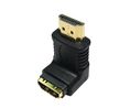 Right Angle HDMI Adapter, Male HDMI to Female HDMI