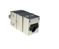 Modulaire connector, Aansluiting, RJ45, CAT6a, Recht, Posities - 8, Contacten - 8, Afgeschermd