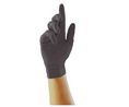 Black Powder-Free Nitrile Disposable Gloves, Size XL, 100 per Pack, Pack of 100 pieces