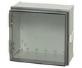 Fibox CAB Series Light Grey Polycarbonate General Purpose Enclosure, IP65, IK08, Grey Lid, 300 x 200 x 180mm 180x200mm