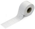 WAGO 211 Thread On Cable Markers, White, Pre-printed "Plain", for Smart Printer, 211-861-1