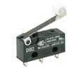 Micro Switch, DB, 10A, 1CO, 2.5N, Roller Lever