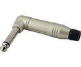 Jack Plug, Plug, Mono, Right Angle, 6.35 mm