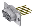 D-Sub Connector, Socket, DE-9, Wire Wrap