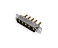 D-Sub Connector, Straight, Plug, 5W5, Signal Contacts - 0, Special Contacts - 5