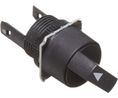 Selector Switch Actuator ON-ON Knob Black IP65 A165 Selector Switches