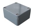 Rose Aluminium Standard Series Grey Die Cast Aluminium Enclosure, IP66, IK09, Grey Lid, 64 x 58 x 34mm Aluminium Standard 58x64mm Grå Die Cast Aluminium IP66