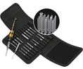 Jeu d'embouts et de tournevis, ESD, 21pièces, Poignée tournante, Phillips / Torx / Torx Plus / Type Y / Embout plat / Ecrou hexagonal
