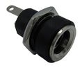 DC Power Connector, Socket, Straight, 2.1x5.5x10mm